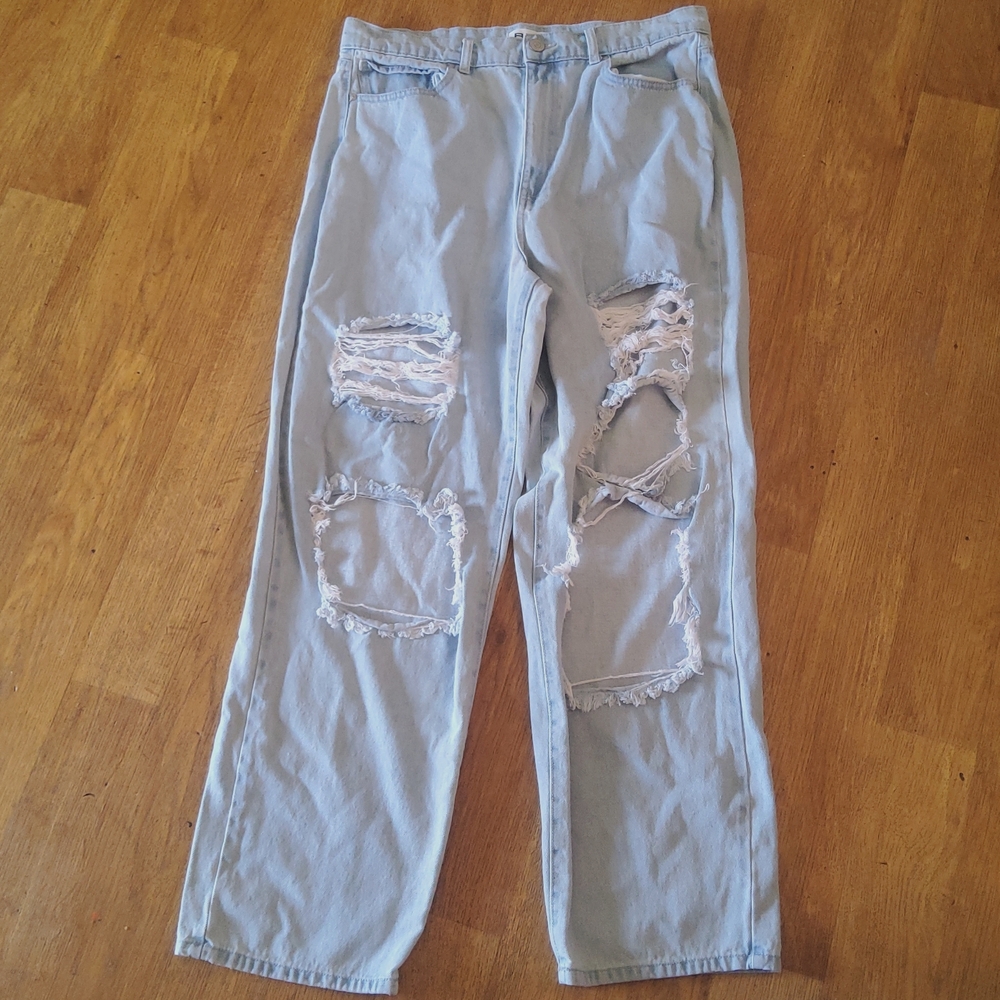 RSQ Faded Baggy Jeans